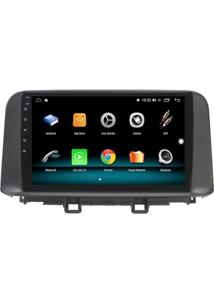 Hyundai Kona Android 13 Multimedya Carplay 4gb RAM+64GB HDD 2018-2021 Navigasyon Ekran