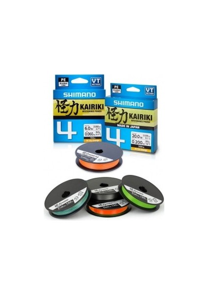 Ip Misina Kairiki 4 Mantis Green (Yeşil) 0,19 150MT 4kat