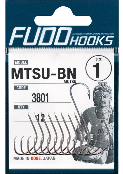 3801 Mutsu Black Nikel Çember Iğne No:1