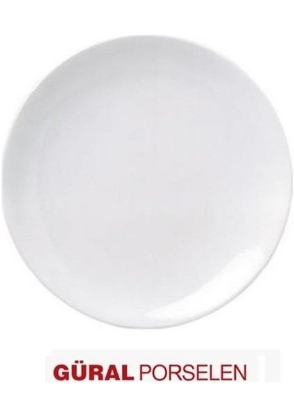 Güral Porselen Düz Tabak 25 cm fiyatları
