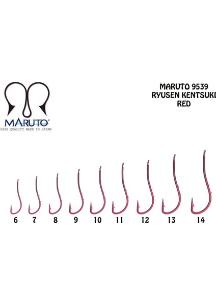 9539 Ryusen Kentsuki Kırmızı Iğne No:9 fiyatları