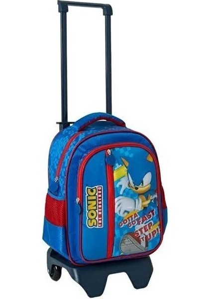 Sonic Çekçekli Okul Çantası 2052