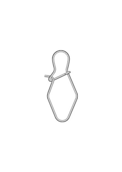 Klips 5115 V-Snap No: 2 10’lu Pk