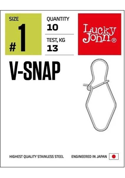 Klips 5115 V-Snap No: 3 10’lu Pk