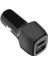Universal Type-C ve USB Girişli Araç Metal Çakmaklık Şarj Aleti Çift Girişli Araba Yeni Nesil Girişli Çakmak Soketi 3