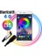 Rgb Şerit LED Kontrol Kart Kablosuz Bluetooth Dc Girişli 1
