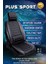 Fresh Start ford Fusion Uyumlu Lüx Deri Oto Koltuk Kılıfı Ön Arka Takım Sport Series Siyah Beyaz 3