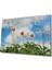 Gelincik Çiçeği Cam Tablo Poppy Flower 1