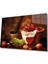 Kadeh ve Meyveler Cam Tablo Wine And Fruits 1