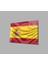 Ispanya Bayrağı Cam Tablo Spain Flag 1