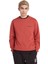 Small Logo Print Erkek Bordo Yuvarlak Yaka Sweatshirt 1