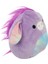 Oyuncak Peluş Gelincik 35 cm Mor 2