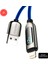 12W Lightning To USB Dijital Ekranlı Hızlı Şarj Kablosu 1.2m (Rosstech Türkiye Garantili) 1