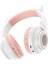 Bluetooth Cat Kulaklık Led'li Kablosuz Kulaklık 7 Saat Arama ve Müzik Sd Kart ve Aux Çalma Modlu 1