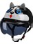 Dört Mevsim Yetişkin Karikatür Elektrikli Araba Motosiklet Kask Kask (Yurt Dışından) 1