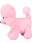 Havlayan Poodle Kaniş Peluş Oyuncak 30 cm Pembe 3