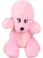 Havlayan Poodle Kaniş Peluş Oyuncak 30 cm Pembe 4