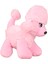 Havlayan Poodle Kaniş Peluş Oyuncak 30 cm Pembe 5