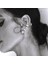 Gümüş Haç Piercing Tragus Helix Kıkırdak Zirkon Cross Piercing 1