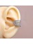 Çoklu Earcuff Gümüş Renkli Sıkıştırmalı Kıkırdak Küpesi 1