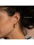 6 mm Gold Cerrahi Çelik Düz Halka Tragus Piercing Helix Kıkırdak Rook Daith 1