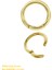 6 mm Gold Cerrahi Çelik Düz Halka Tragus Piercing Helix Kıkırdak Rook Daith 2