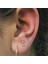 6 mm Gold Cerrahi Çelik Düz Halka Tragus Piercing Helix Kıkırdak Rook Daith 5