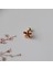 Deniz Yıldızı Helix Piercing Kıkırdak Cerrahi Çelik Gold Renk 3