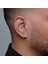 12 mm Gold Cerrahi Çelik Düz Halka Helix Piercing Lob Kıkırdak Rook Daith Conch 3