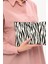 Çınar Bez Çanta - Zebra Desen Clutch Çanta 1