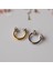 8 mm Gold Iki Ucu Taşlı Cerrahi Çelik Tragus Helix Piercing Kıkırdak Septum 4