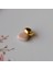 Gold Bombeli Düz Earcuff Sıkıştırma Kıkırdak Küpe 3