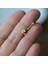 Mini Balta Helix Piercing Kıkırdak Cerrahi Çelik Gold Renk 1