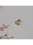 Mini Balta Helix Piercing Kıkırdak Cerrahi Çelik Gold Renk 3