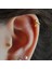 Gold Renk Cerrahi Çelik Spiral Piercing Kulak Dudak Burun Kaş Kıvrımlı Piercing 1