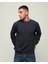 Erkek Regular Fit Uzun Kollu Bisiklet Yaka Sweatshirt 4
