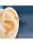 Silver Renk Cerrahi Çelik Ince Halka Tragus Piercing Helix Lob Kıkırdak 4