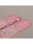 925 Ayar Tektaş Hızma Taşlı Burun Piercing 2 mm 2