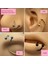Silver Renk Cerrahi Çelik Spiral Piercing Kulak Dudak Burun Kaş Kıvrımlı Piercing 3