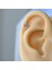 Gümüş Renk Cerrahi Çelik Şimşek Modelli Piercing Helix Lob Kıkırdak Tragus 3