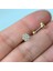 Gold Cerrahi Çelik Çiçek Piercing Helix Lob Kıkırdak Tragus 1
