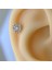 Gold Cerrahi Çelik Çiçek Piercing Helix Lob Kıkırdak Tragus 2
