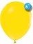 100 Lü Balon Pastel Sarı 6 Inc 1