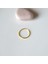925 Ayar Gümüş Halka Hızma Burun Piercing 10 mm Gold 2