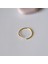 925 Ayar Gümüş Halka Hızma Burun Piercing 10 mm Gold 3