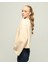 Kadın Basic Bisiklet Yaka Düz Oversize Salaş Bol Kesim Sweatshirt 2