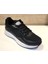 28751 Kadın Sneaker Spor Ayakkabı Siyah - Lila 1