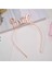 Bride Yazılı Metal Taç Rose Gold +Bekarlığa Veda Partisi Konsepti Metal Taç 1