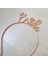 Bride Yazılı Metal Taç Rose Gold +Bekarlığa Veda Partisi Konsepti Metal Taç 4