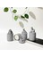 Tabby Design Antik Yunan Tanrıları Dekoratif Beton Mum Seti 1